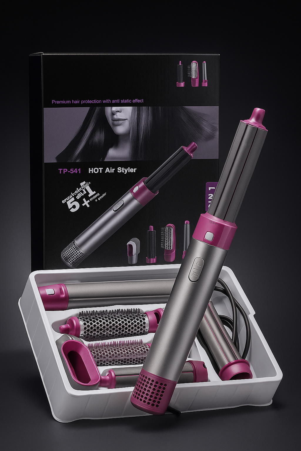 Hot Air Brush (5-in-1)