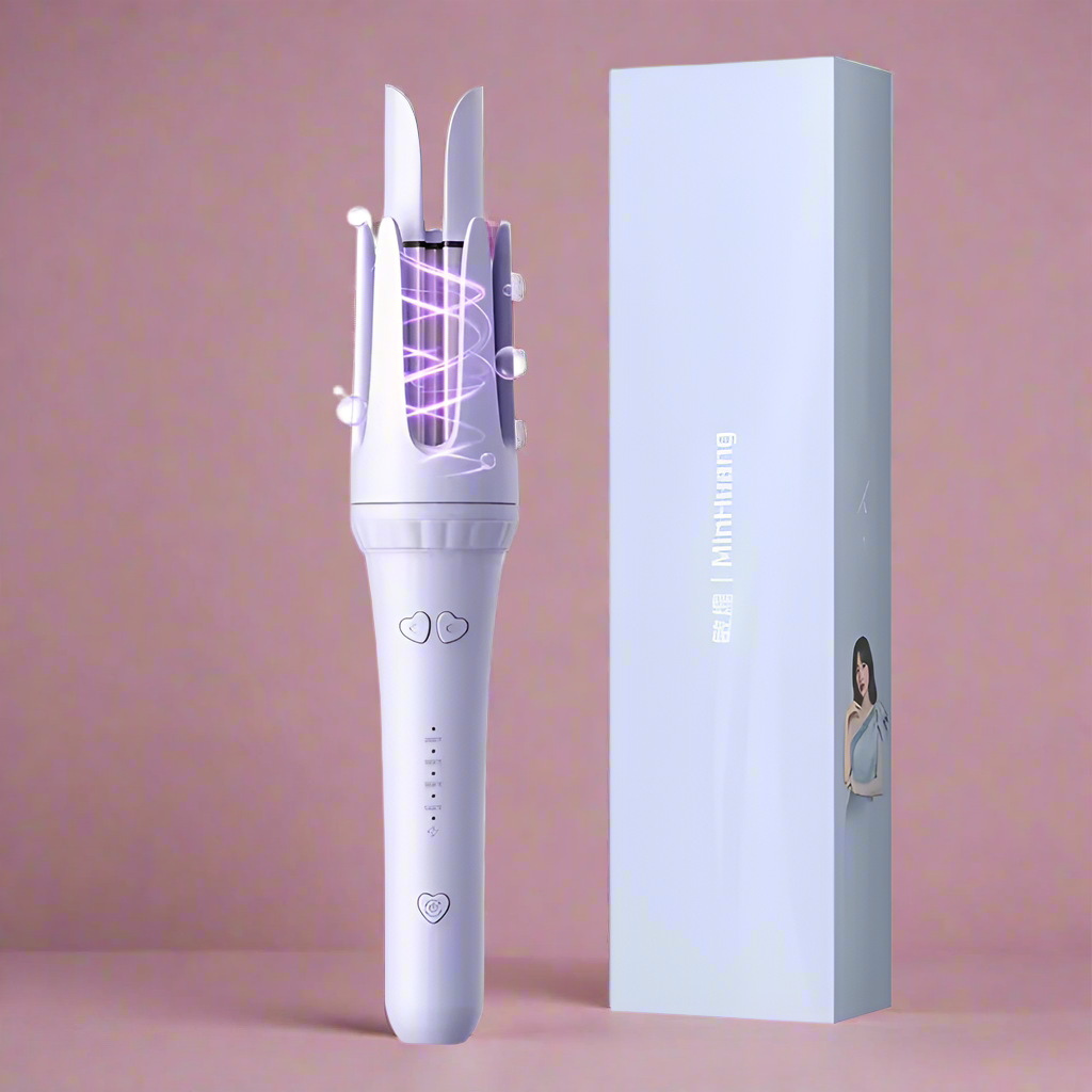 Automatic 360° Rotating Hair Curler Wand