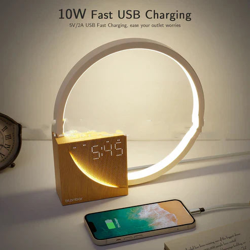 Bedside Lamp Touch Table Lamp With Natural Sounds, Desk Lamp